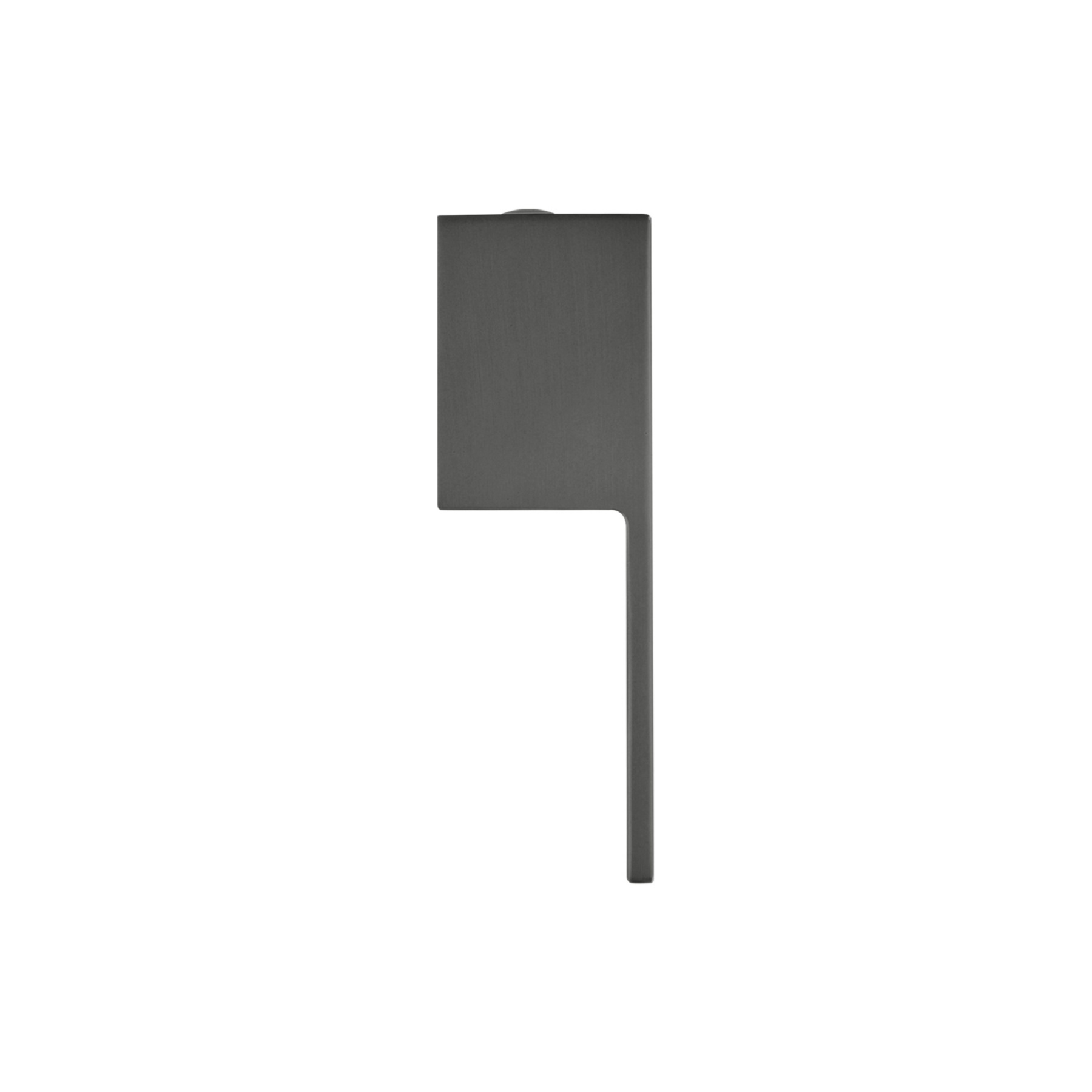 1/4 Bathroom Square Wall Mounted Twin Shower Taps Bath Basin Sink Hot Cold Mixer Taps Chrome/Matte Black/Gunmetal Grey