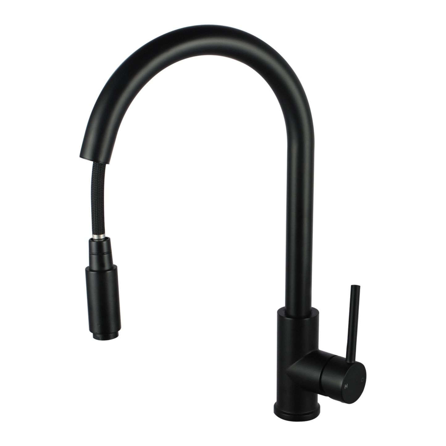 360° Swivel Pull Out Spout Kitchen Mixer Tap Kitchen Basin Sink Faucet Chrome / Matte Black / Brushed Yellow Gold