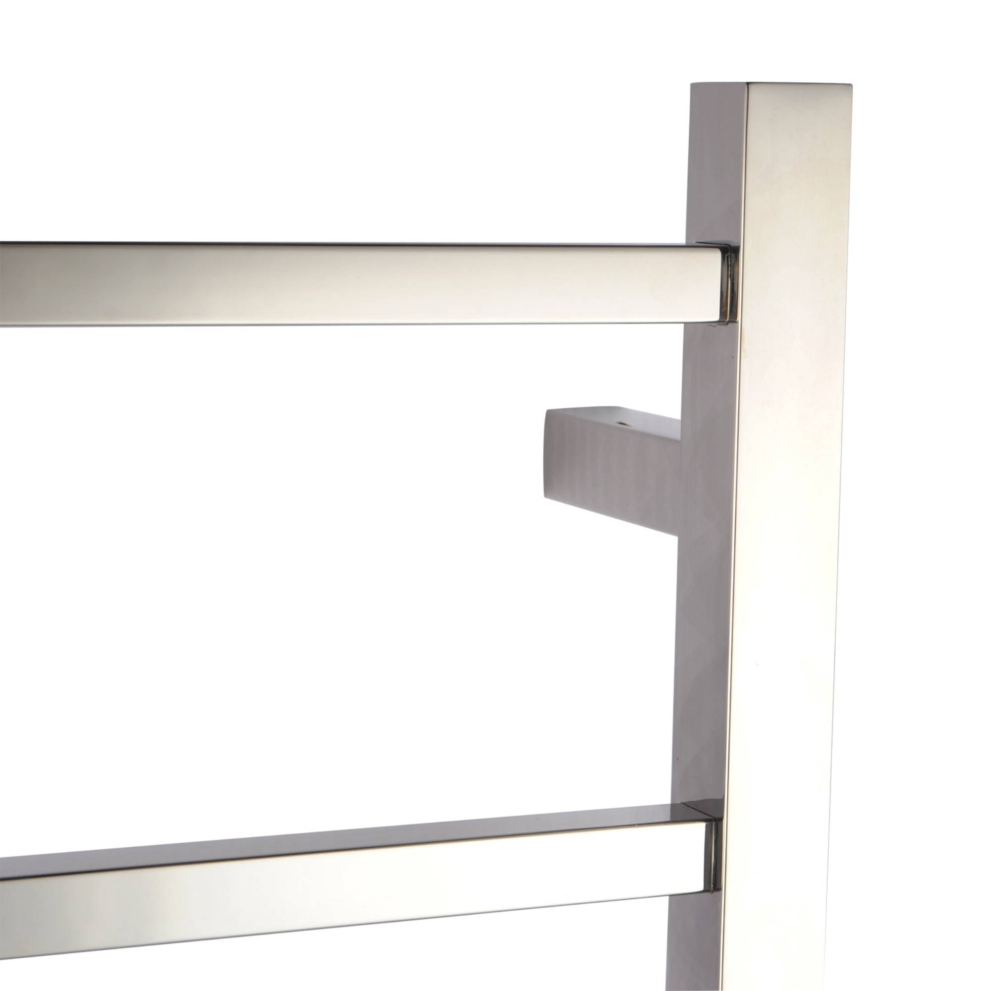 4 Bars Bathroom Square Stainless Steel Electric Heated Towel Rail Rack Wall Mounted Tower Warmer Hanger Holder Chrome/Black/Yellow Gold