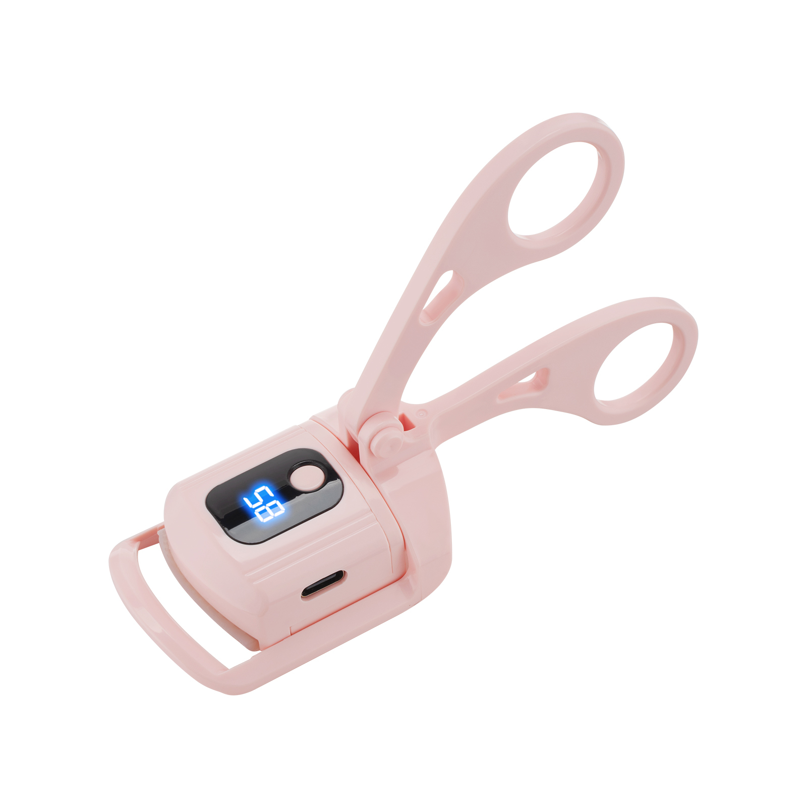 3 Modes LCD Electric Heated Curling Eyelash Tool Double Eyelashes Curler Type-C Charging
