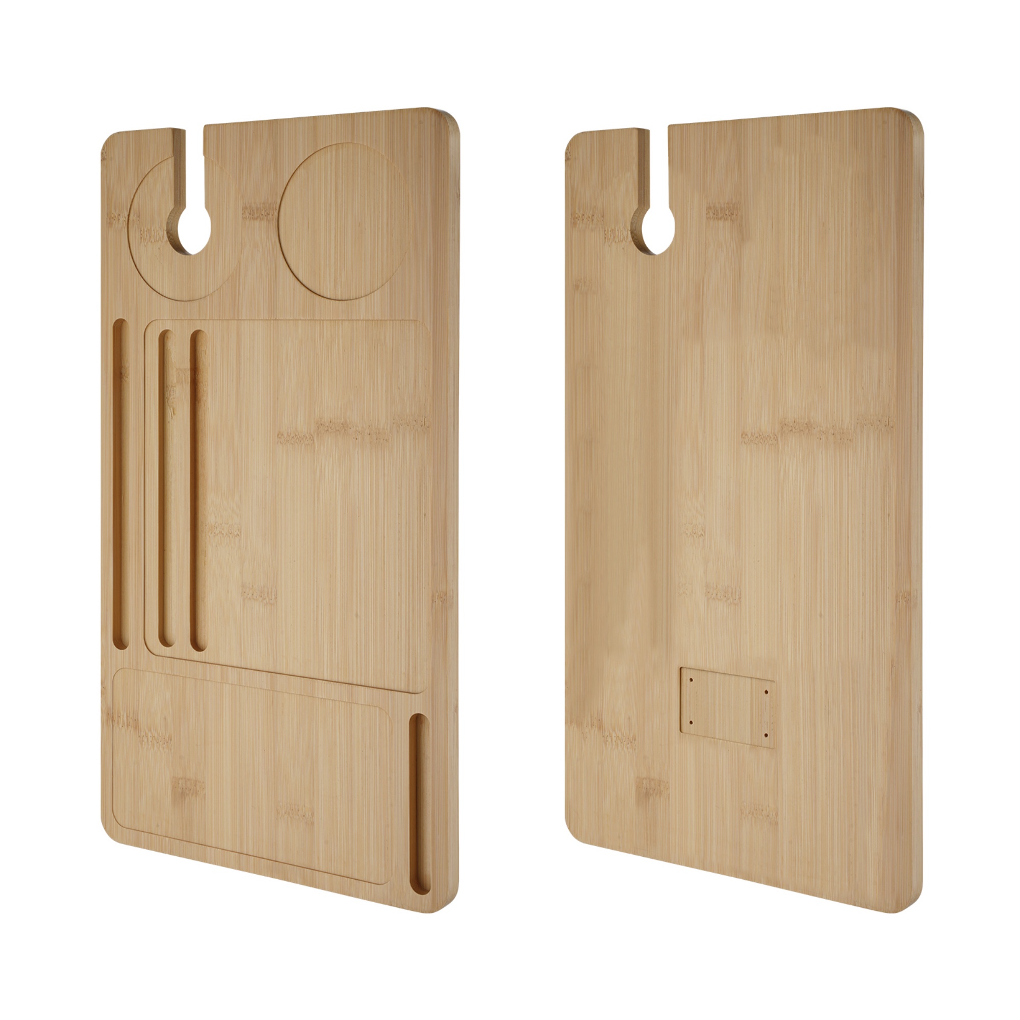 Adjustable Bamboo Bath Tub Side Table Bathroon Wine Phone iPad Holder Shelf Rotatable Sofa Stand Storage Rack