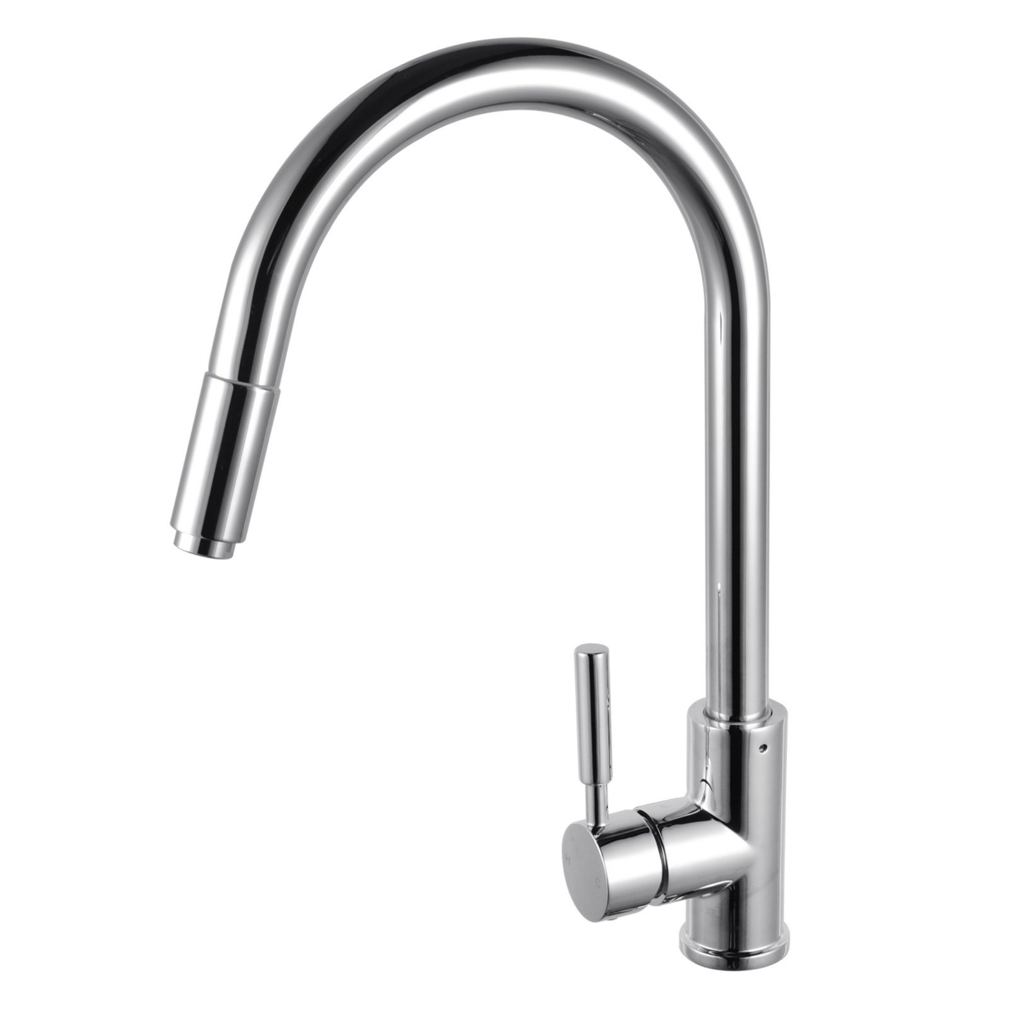 360° Swivel Pull Out Spout Kitchen Mixer Tap Kitchen Basin Sink Faucet Chrome / Matte Black / Brushed Yellow Gold
