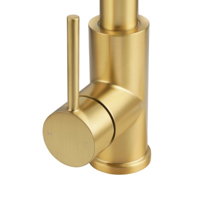 360° Swivel Pull Out Spout Kitchen Mixer Tap Kitchen Basin Sink Faucet Chrome / Matte Black / Brushed Yellow Gold