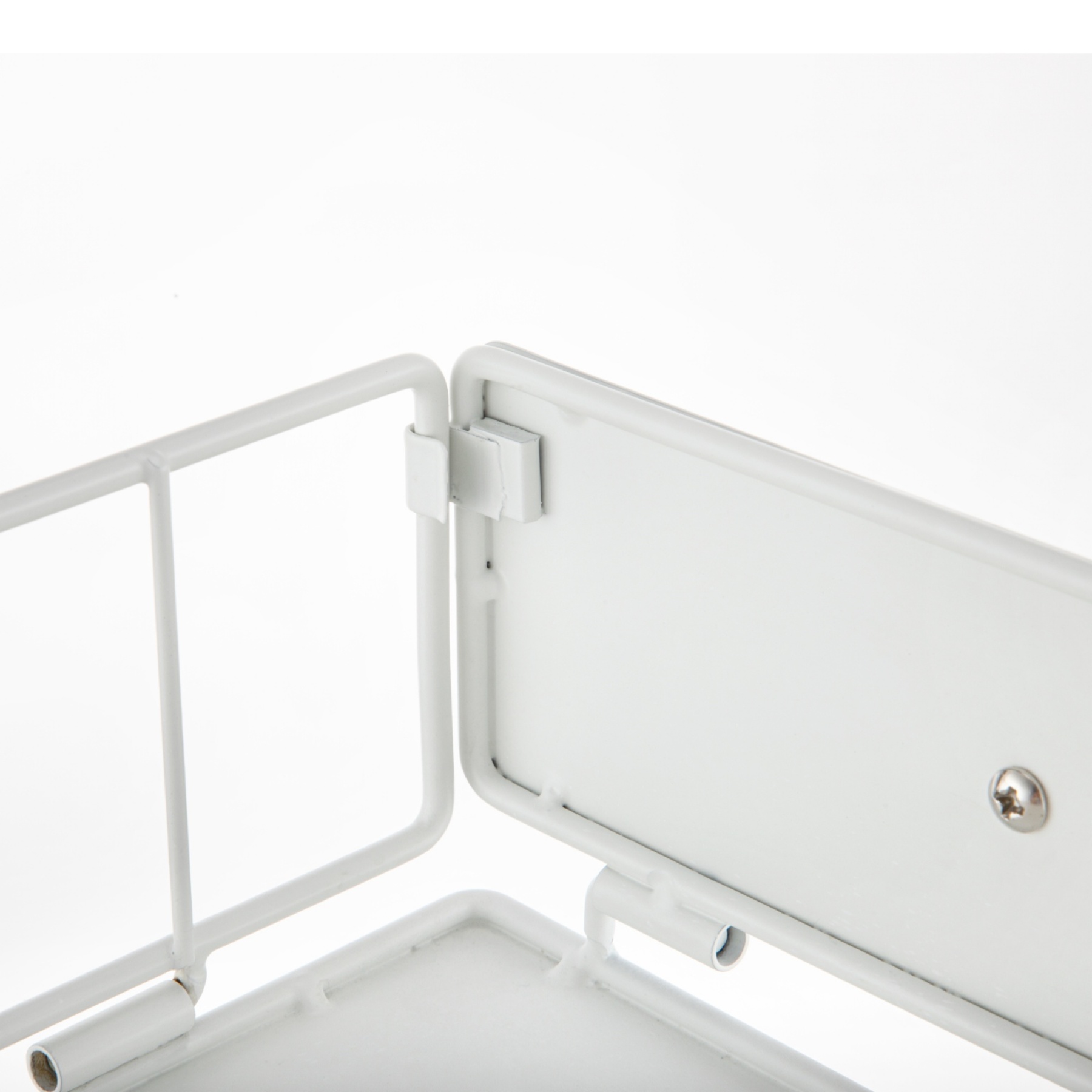 2 Tiers Slide-Out Kitchen Storage Rack Spice Jar Basket Adjustable Bathroom Cabinet Under Sink Organizer Shelf White / Black