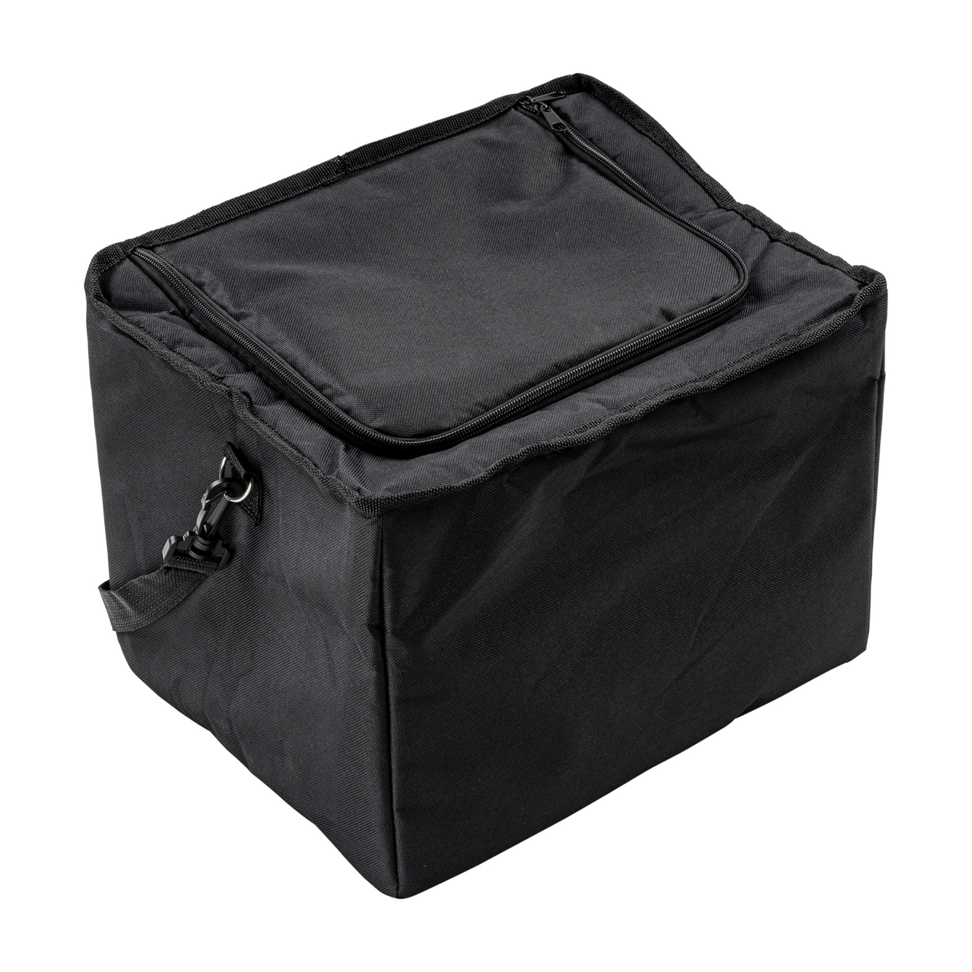 Multipurpose Collapsible Trunk Cargo Storage Box Waterproof 3 Compartments Car Organizer Black