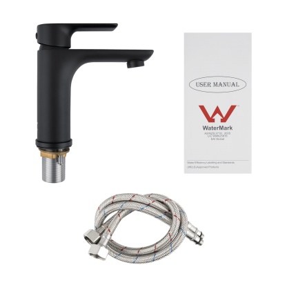 Brass Bathroom Basin Sink Mixer Tap Laundry Vanity Flick Spout Faucet Chrome/Black/White/Brushed Yellow Gold