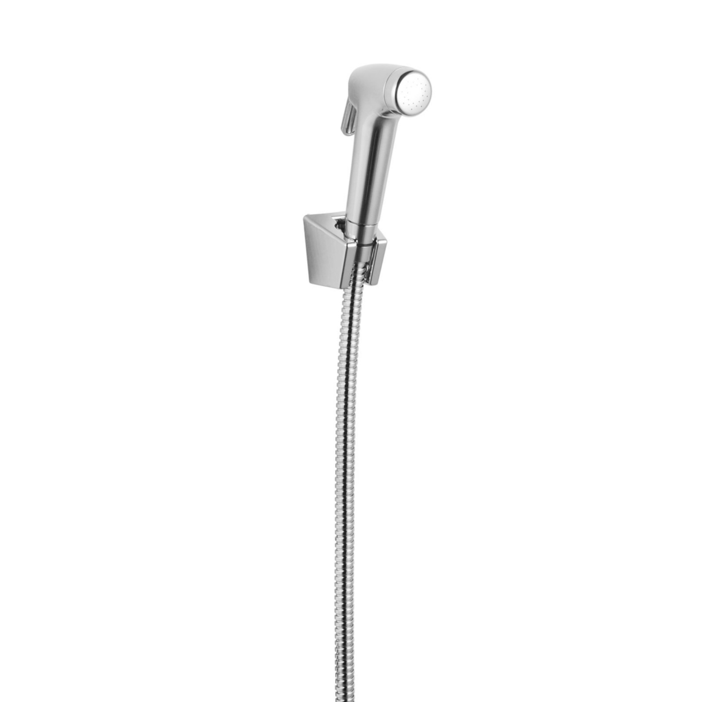 Chrome Handheld Toilet Bidet Spray Kit Bathroom Handheld Douche Shattaf Shower Head Spray Jet