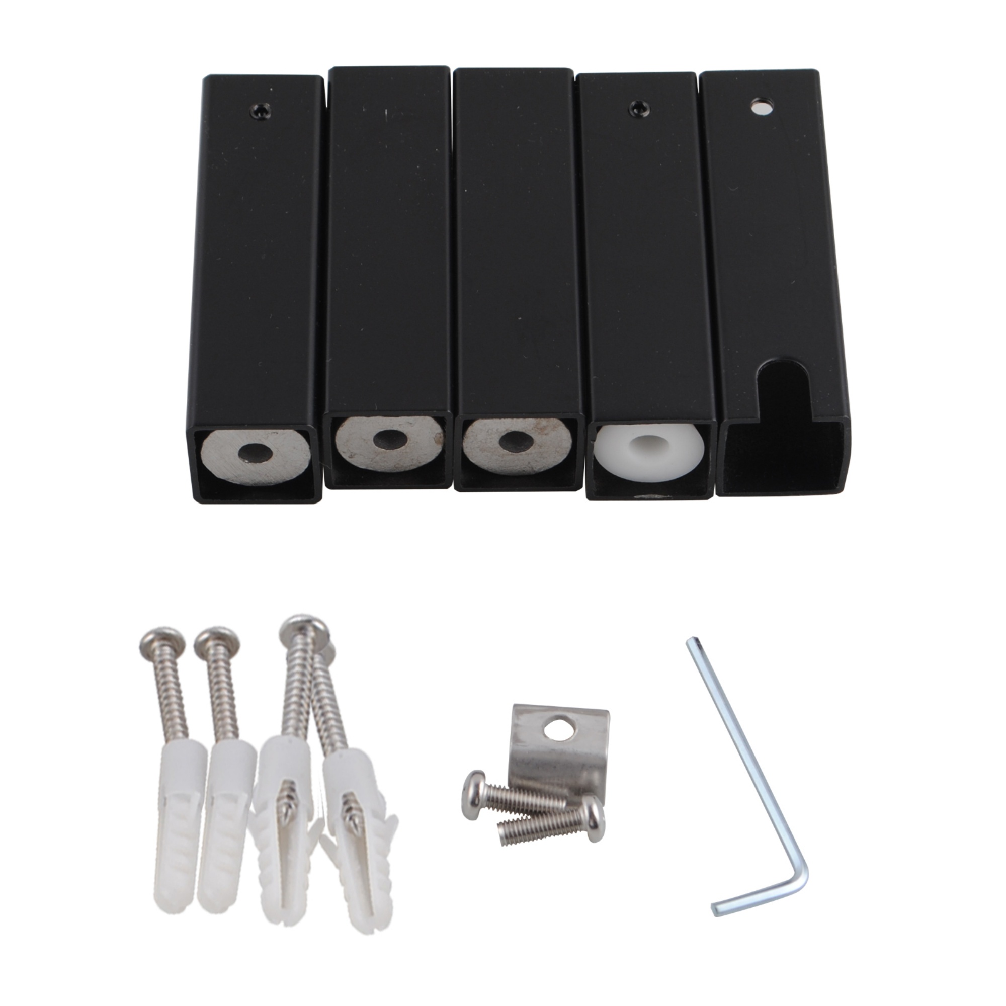 600 x 1000mm 9 Bar Bathroom Electric Stainless Steel Heated Towel Rail Rack Wall Mounted Tower Clothes Warmer Hanger Holder Black/Chrome