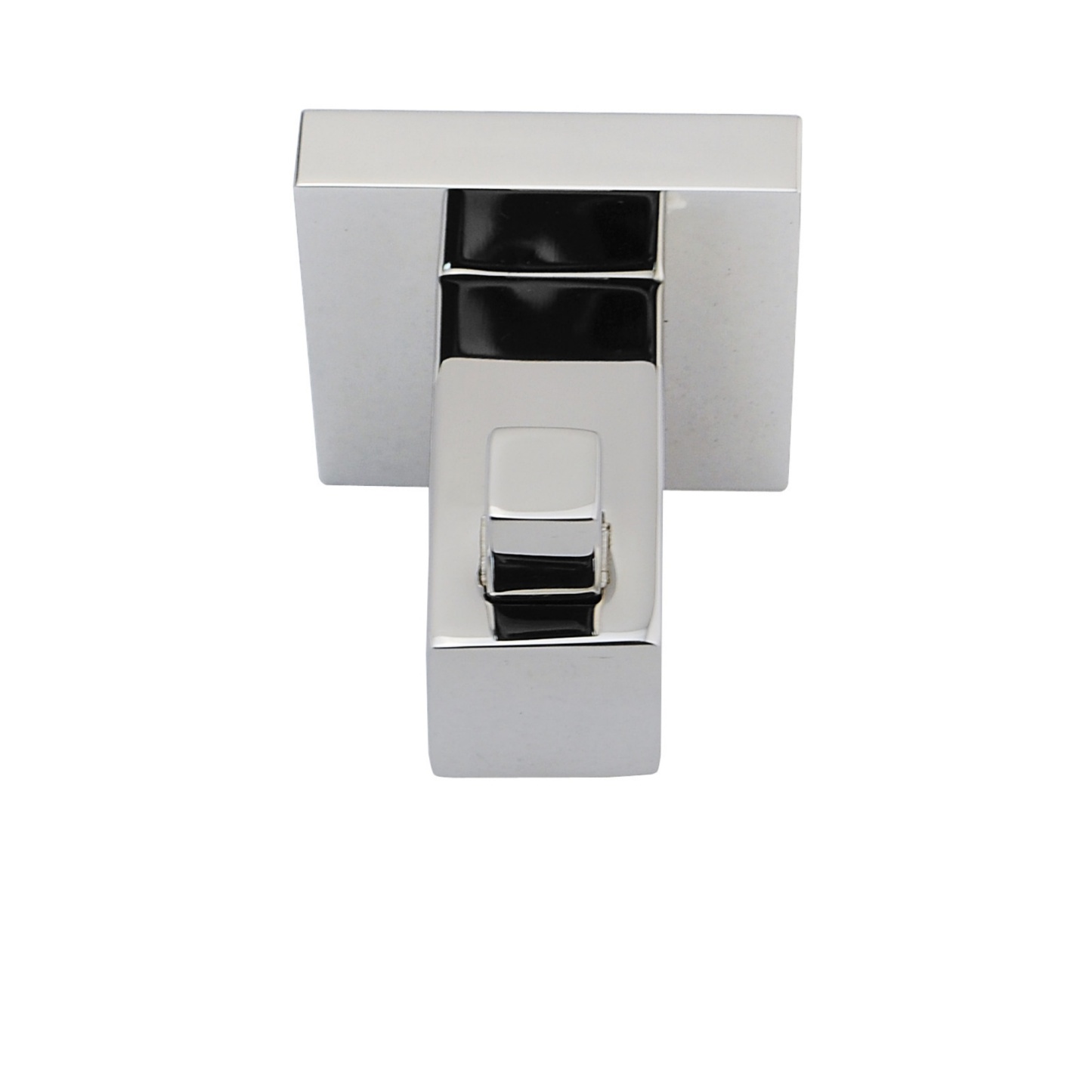 Square 304 Stainless Steel Robe Hook Wall Mounted Towel Cloth Holder Hanger Hook Chrome/Black