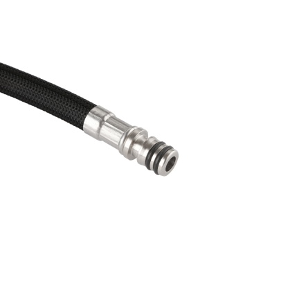 1.5m Kitchen Pull Out Mixer Tap Replacement Water Hose One-click Flexible Faucet Nylon Hose 