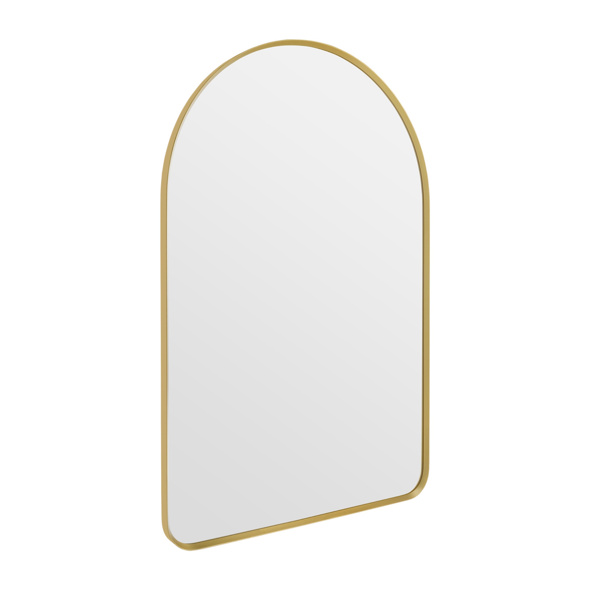 600mm x 900mm Bathroom Aluminium Framed Mirror Vanity Basin Wall Mounted Makeup Mirror Black/Gold