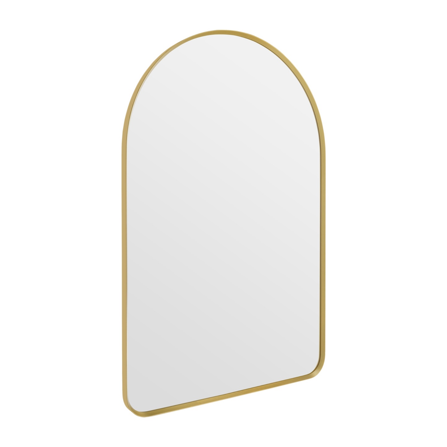 600mm x 900mm Bathroom Aluminium Framed Mirror Vanity Basin Wall Mounted Makeup Mirror Black/Gold