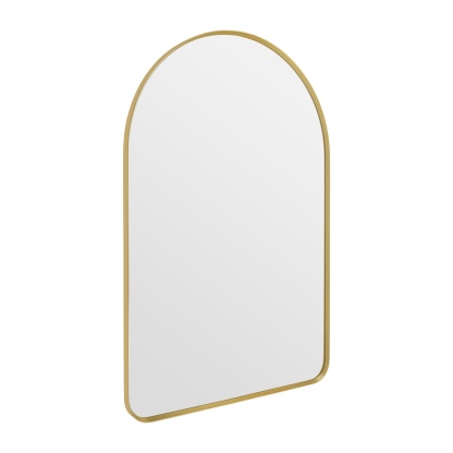 600mm x 900mm Bathroom Aluminium Framed Mirror Vanity Basin Wall Mounted Makeup Mirror Black/Gold