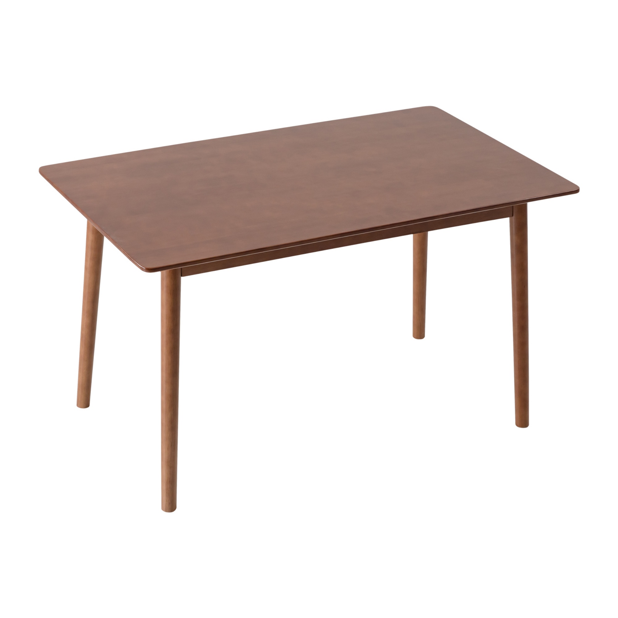 140cm Rectangle Wooden Dining Table for Home Kitchen Cafe Restaurant Walnut/Natural