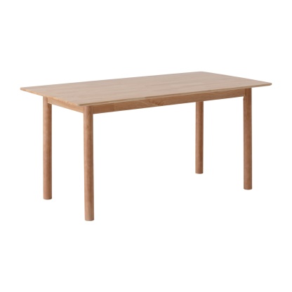 140cm Rectangle Wooden Dining Table for Home Kitchen Cafe Restaurant Walnut/Natural