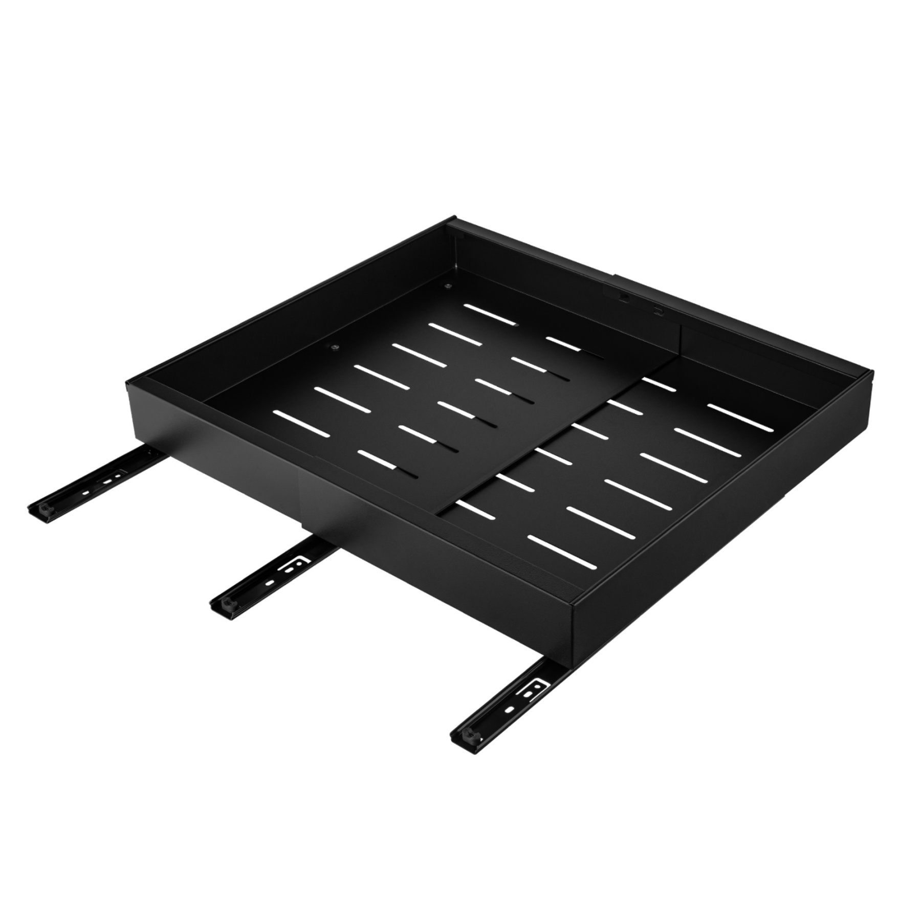 31-52cm Pull-Out Extendable Steel Cabinet Tray Kitchen Slide Drawer Organizer Rack Holder Storage Shelf
