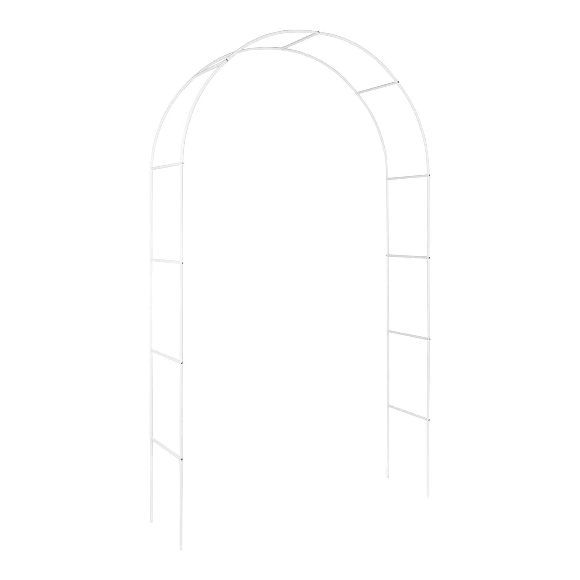 Wedding Garden Arch Without Base Party Balloon Flower Decoration Archway Climbing Plants Arbour Vine Stand Trellis White/Black/Dark Green