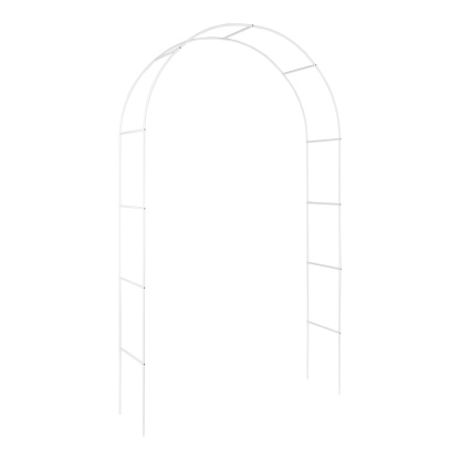 Wedding Garden Arch Without Base Party Balloon Flower Decoration Archway Climbing Plants Arbour Vine Stand Trellis White/Black/Dark Green