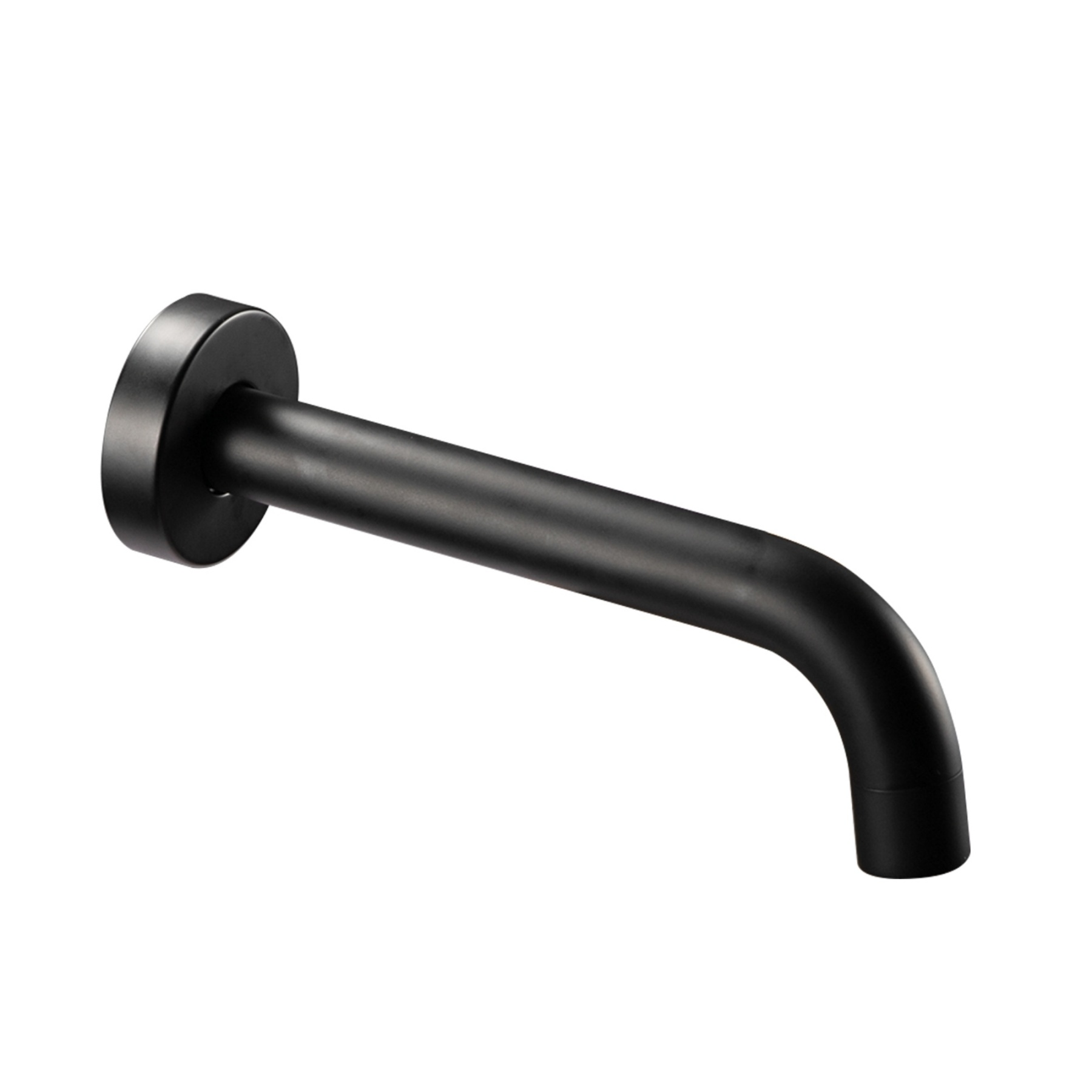 Round Brass Bathroom Basin Sink Vanity Wall Mounted Outlet Bathtub Shower Water Spout Chrome/Black/Brushed Yellow Gold