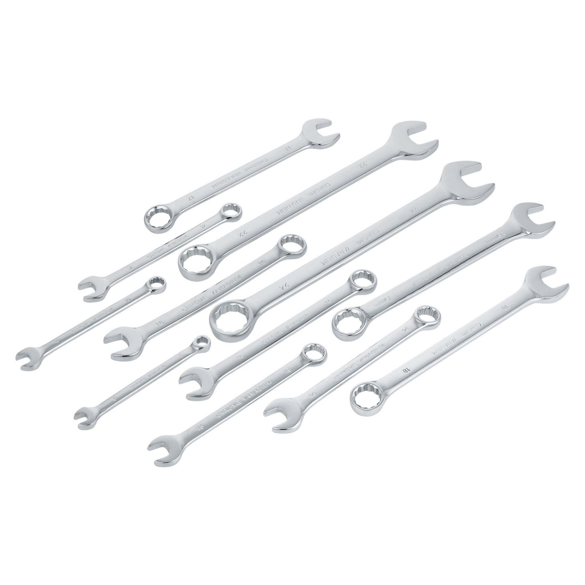 12PCs Ratchet Gear Spanner Repairs Set Combination Ring Open End Wrench Hand Tool Kit