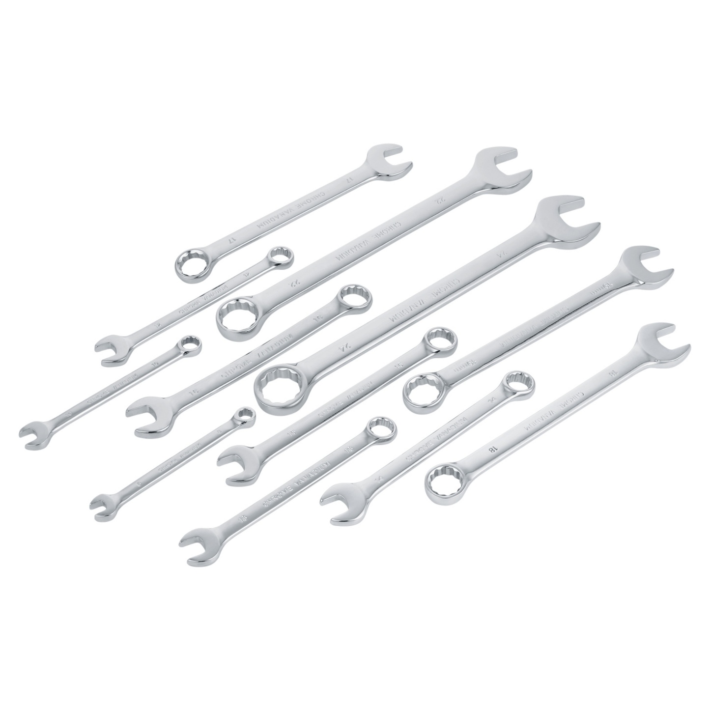 12PCs Ratchet Gear Spanner Repairs Set Combination Ring Open End Wrench Hand Tool Kit