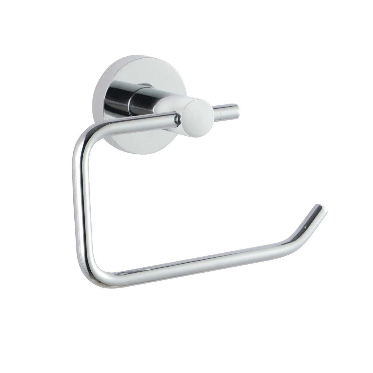 Stainless Steel Wall Mounted Toilet Paper Roll Holder Bathroom Toilet Tissue Hanger Hook Chrome/Black