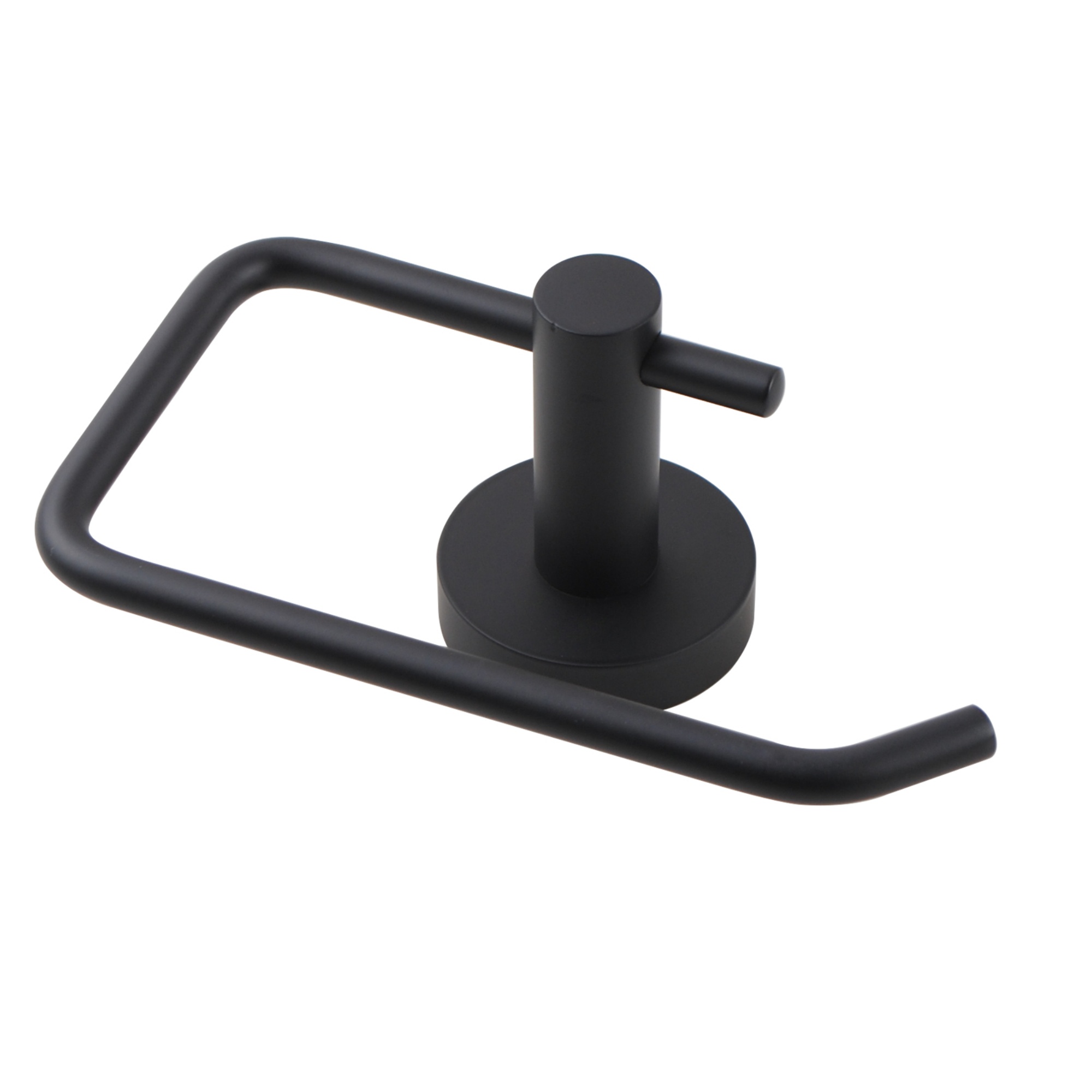 Stainless Steel Wall Mounted Toilet Paper Roll Holder Bathroom Toilet Tissue Hanger Hook Chrome/Black