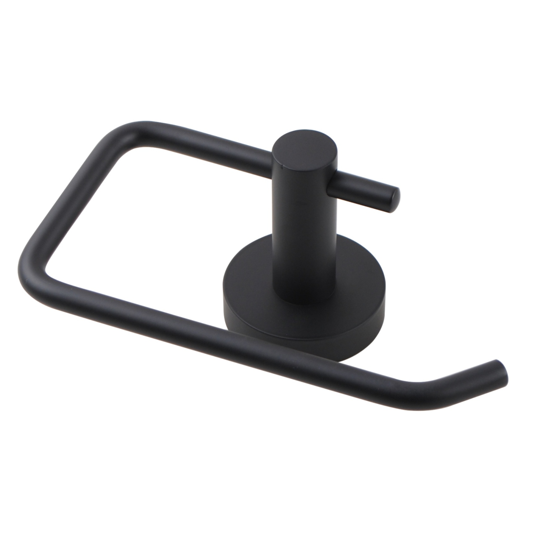 Stainless Steel Wall Mounted Toilet Paper Roll Holder Bathroom Toilet Tissue Hanger Hook Chrome/Black