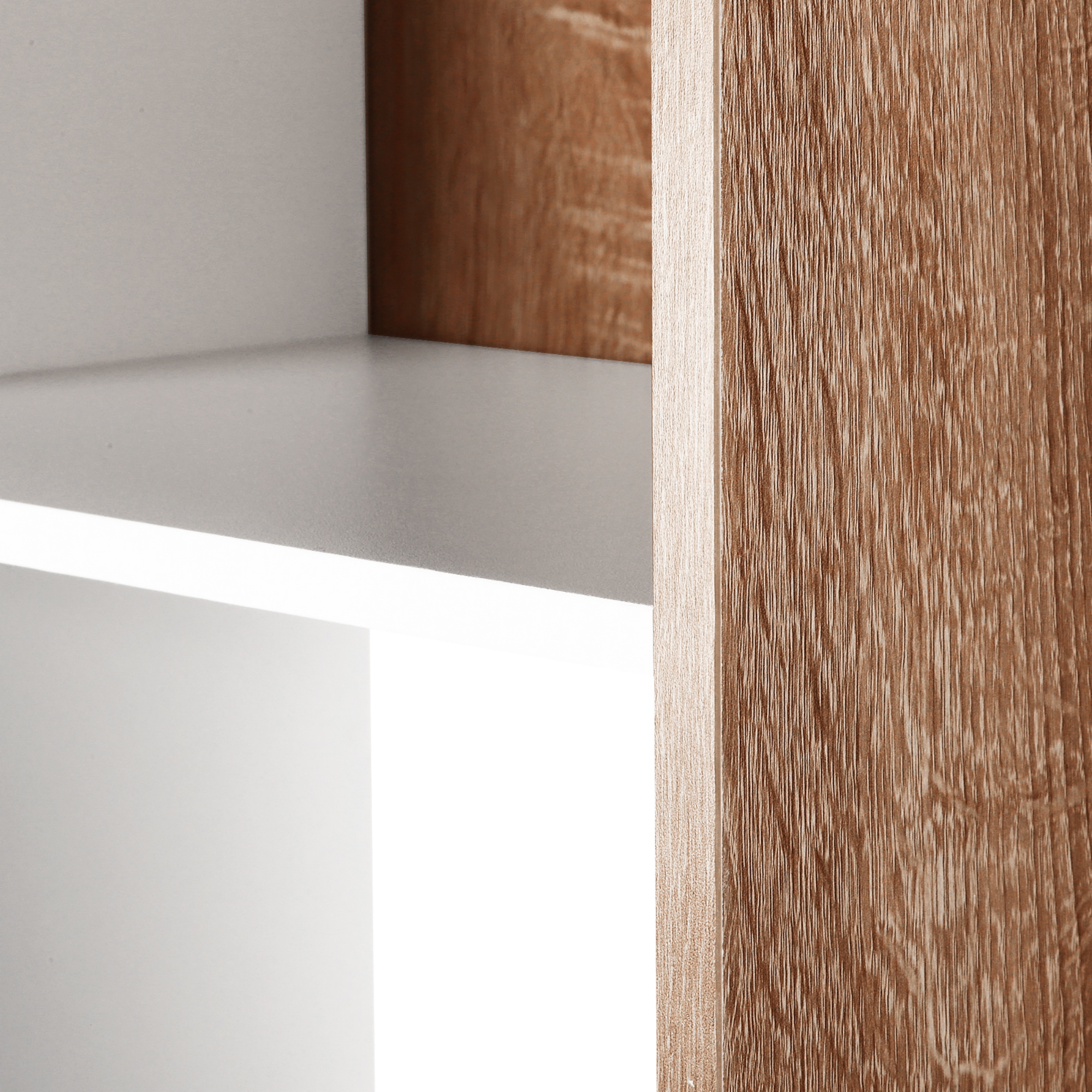 4 Tier 16 Cube Open Shelf Unit Book Storage Organizer Toy Display Cabinet Wooden Bookshelf Bookcase