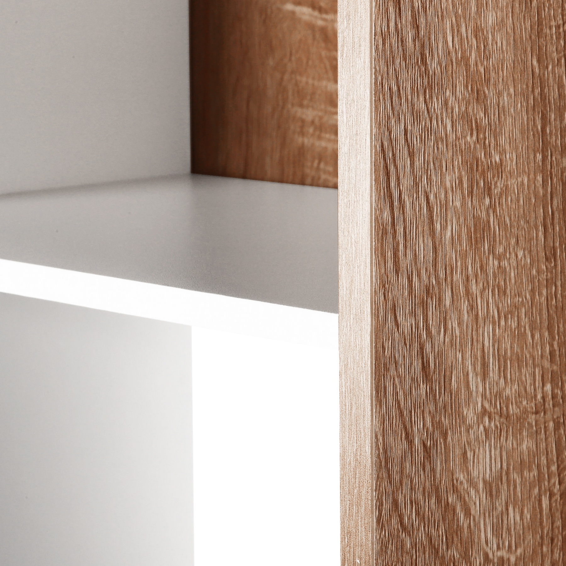 4 Tier 16 Cube Open Shelf Unit Book Storage Organizer Toy Display Cabinet Wooden Bookshelf Bookcase