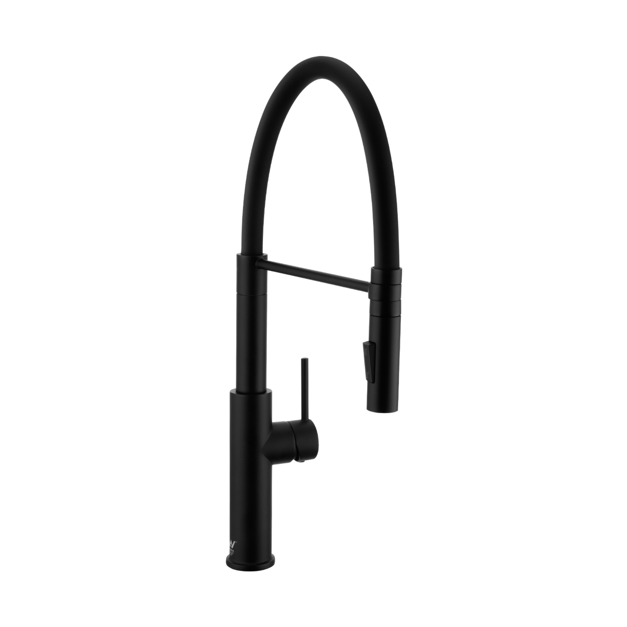 360° Swivel Pull-Out Kitchen Sink Mixer Tap 2 Function Laundry Basin Spout Faucet Chrome/Matte Black