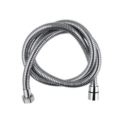 Round Stainless Steel Bathroom Hand-Held Shower Head Douche Toilet Bidet Spray Kit Shattaf 1.2m Hose Chrome/Black