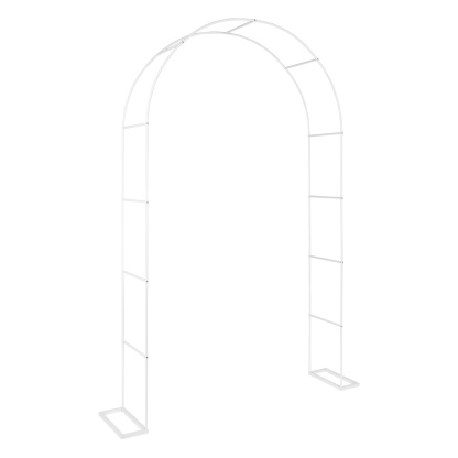 Garden Arch Wedding Party Balloon Decoration Archway Climbing Flower Plants Arbour Vine Stand Trellis White/Black/Dark Green