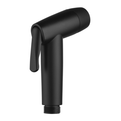 2 Function Handheld Bidet Sprayer Set Toilet Shattaf Shower Head Jet Douche Kit 1.2m Water Hose Chrome/Black