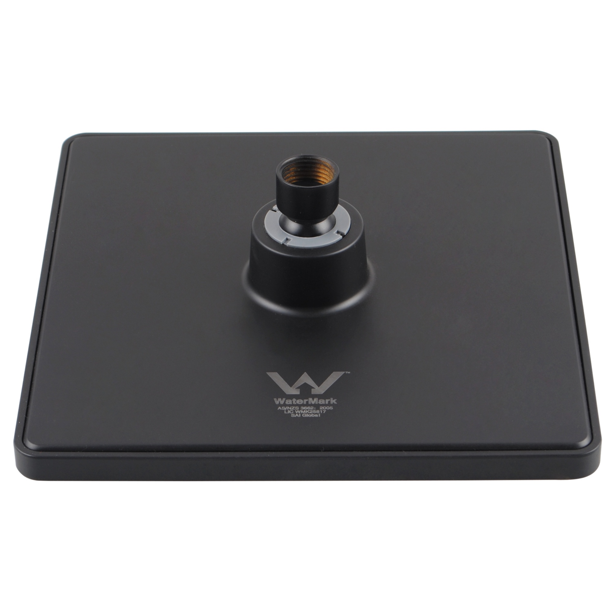 8'' 200mm Matte Black Square Shower Head ABS Plastic Rainfall Bathroom Shower Head Rose