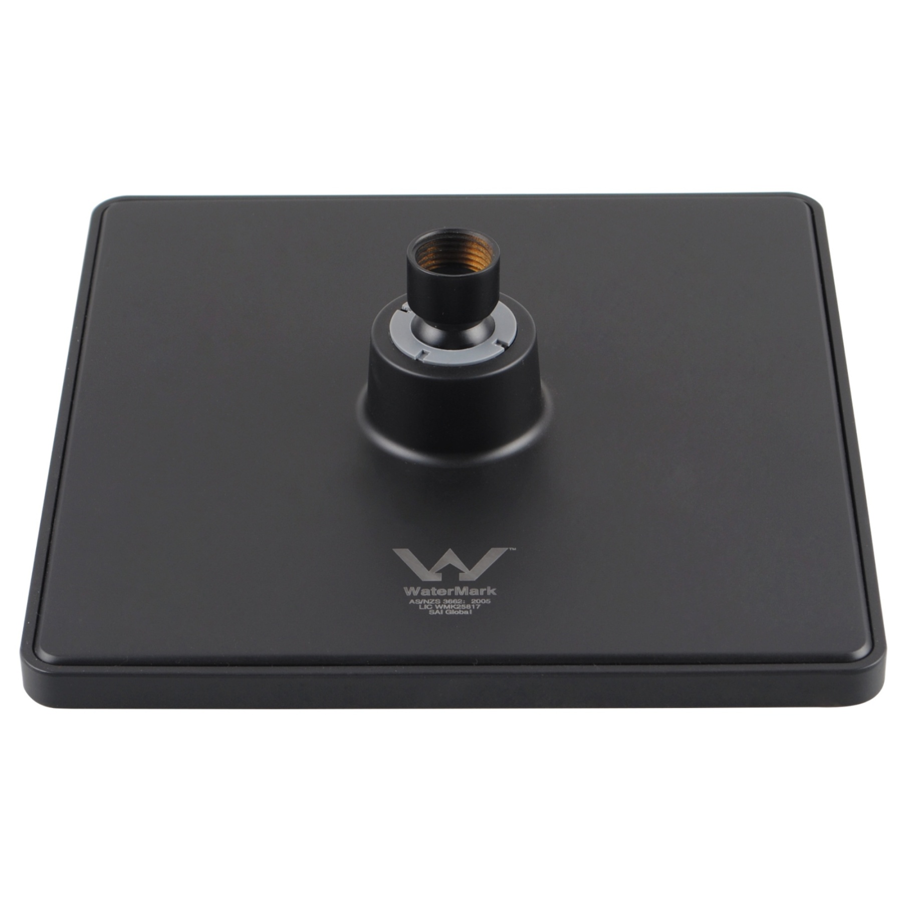 8'' 200mm Matte Black Square Shower Head ABS Plastic Rainfall Bathroom Shower Head Rose