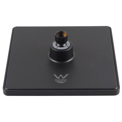 8'' 200mm Matte Black Square Shower Head ABS Plastic Rainfall Bathroom Shower Head Rose