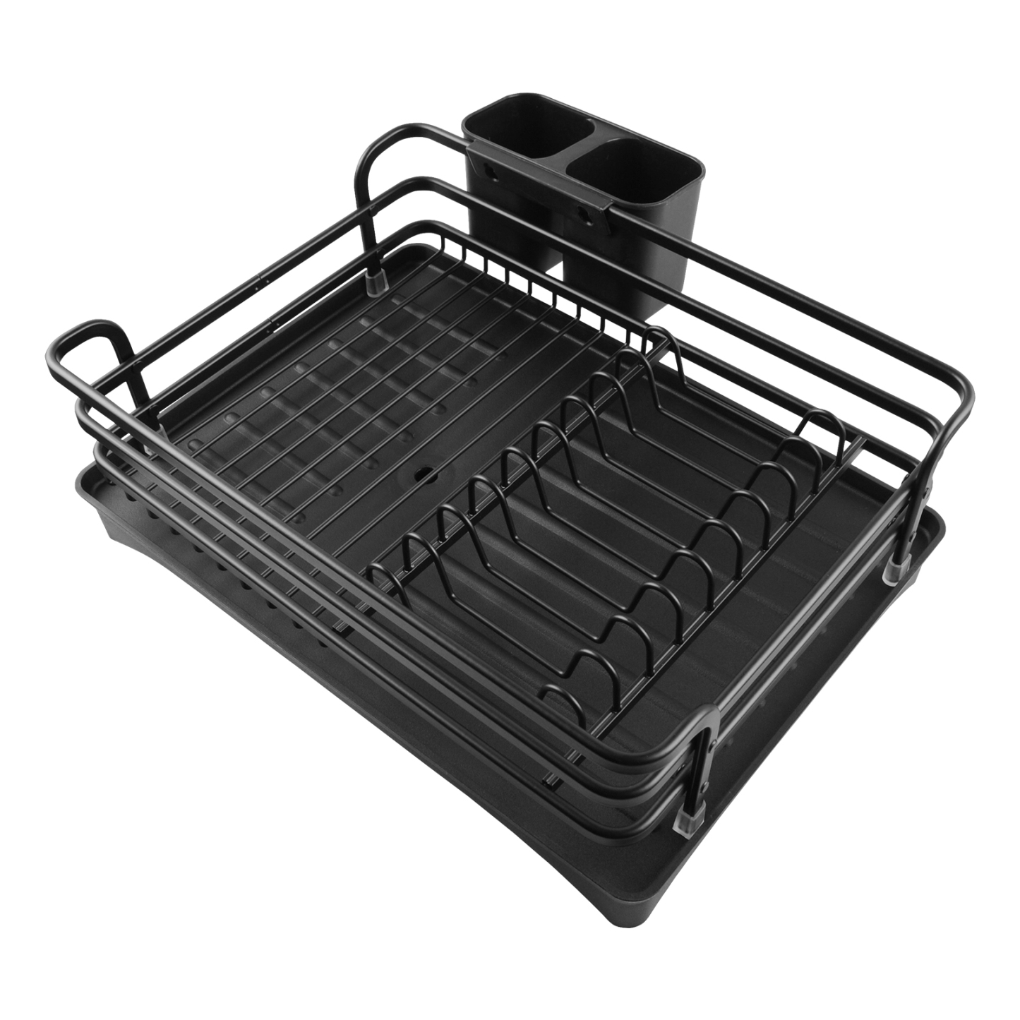 Dish Drying Rack Kitchen Organizer Freestanding Dish Drainer Storage AU