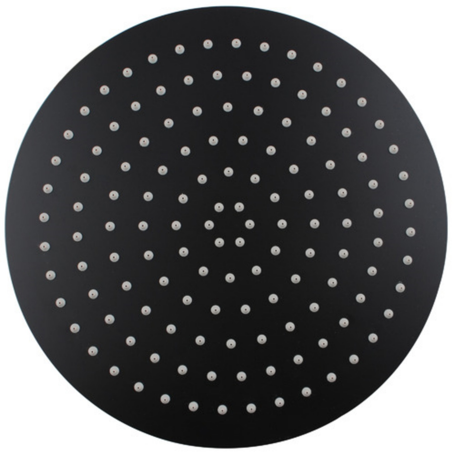 300mm 12'' Stainless Steel Bath Round Overhead Shower Head Bathroom 360° Swivel Rain Shower Rose Chrome/Black