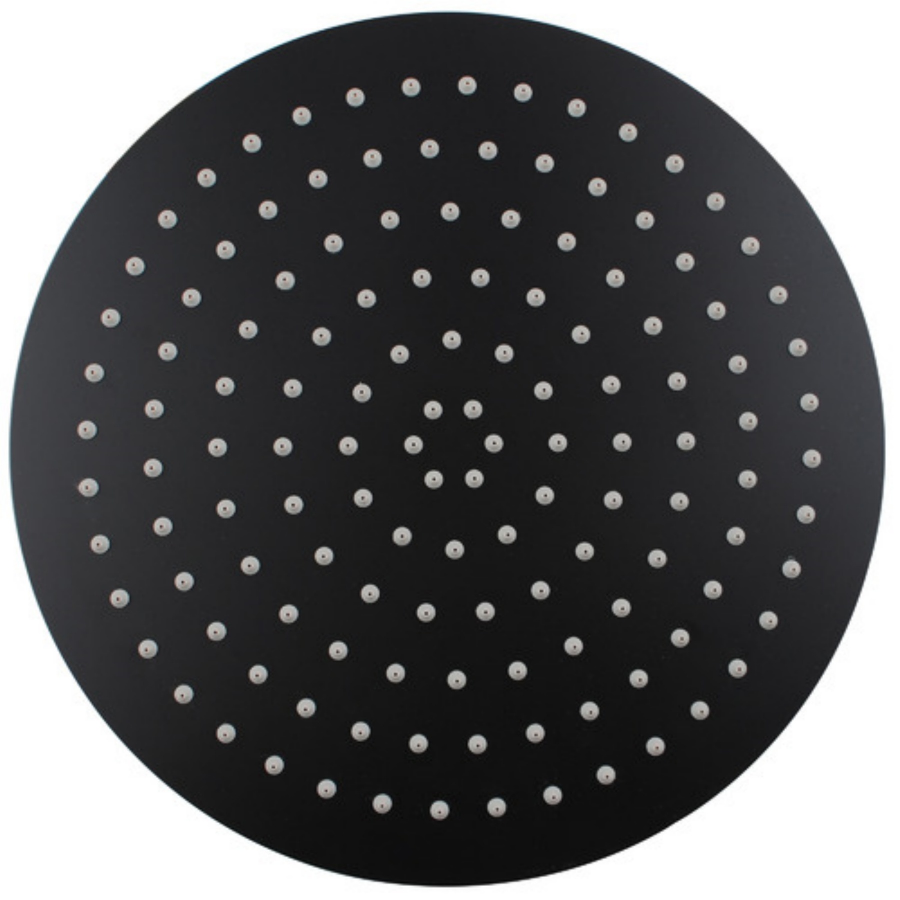 300mm 12'' Stainless Steel Bath Round Overhead Shower Head Bathroom 360° Swivel Rain Shower Rose Chrome/Black