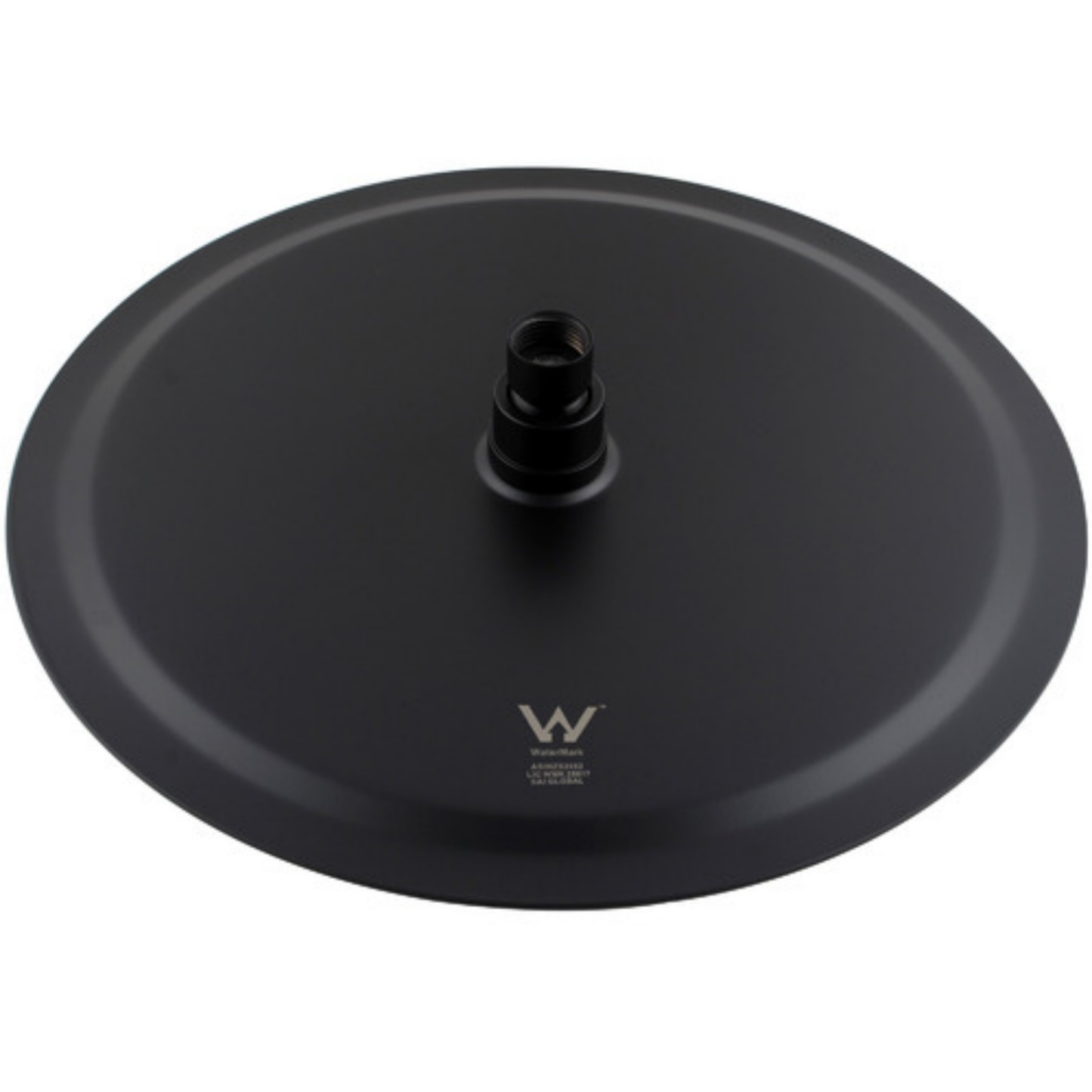 300mm 12'' Stainless Steel Bath Round Overhead Shower Head Bathroom 360° Swivel Rain Shower Rose Chrome/Black