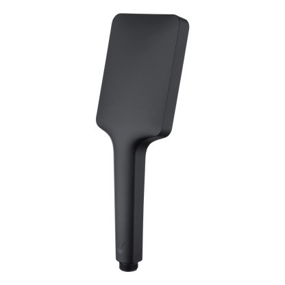 3 Mode Spray Function Square Bathroom Handheld Shower Head High Pressure Bath Shower Rose Chrome/Black