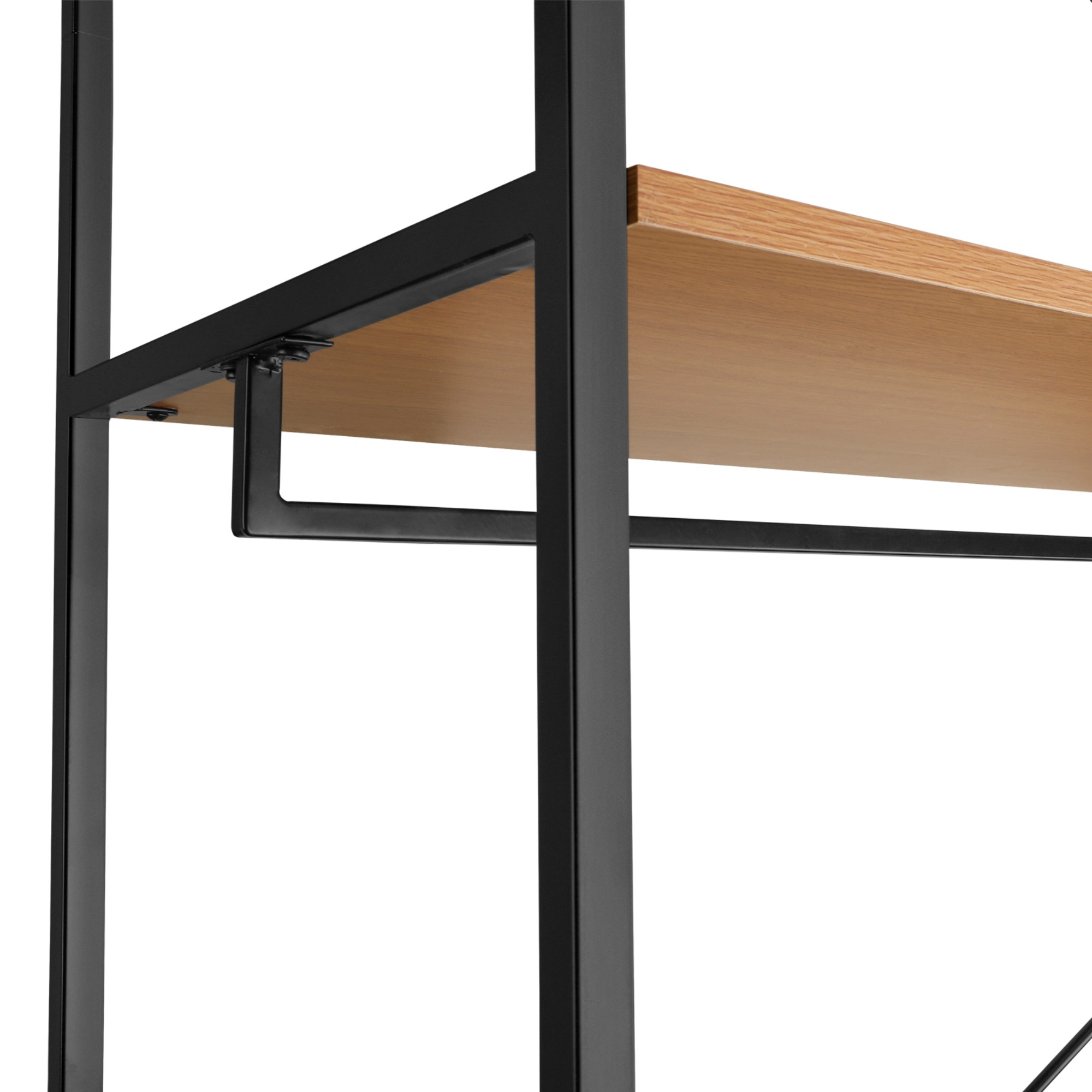 7 Shelf Open Wardrobe Clothes Storage Organizer Stand Closet Coat Garment Hanger Rail Rack Bag Shoes Holder