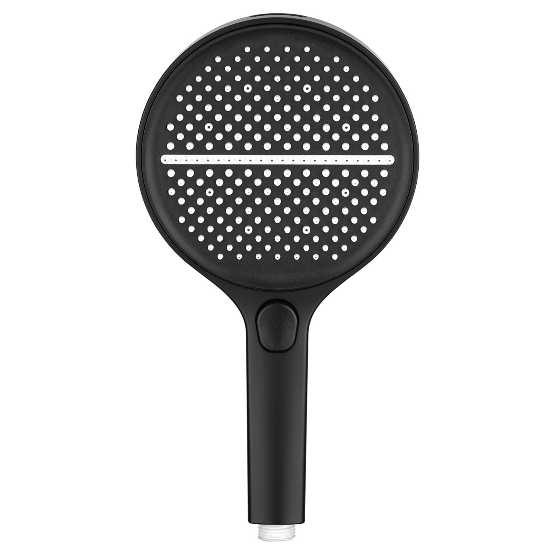 150mm 4 Function Bathroom Hand-Held Shower Head Round High Pressure Bath Spray Handheld Shower Rose Chrome/Black