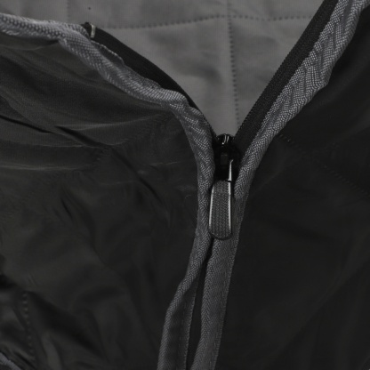 Large Water Proof Hard Bottom Pet Car Back Seat Cover Extendable Dog Cat Protector Mat Black/Grey