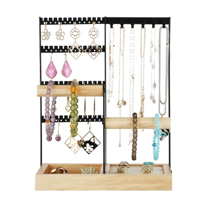 Jewellery Storage Stand Rack Rings Necklaces Earrings Display Organizer Holder