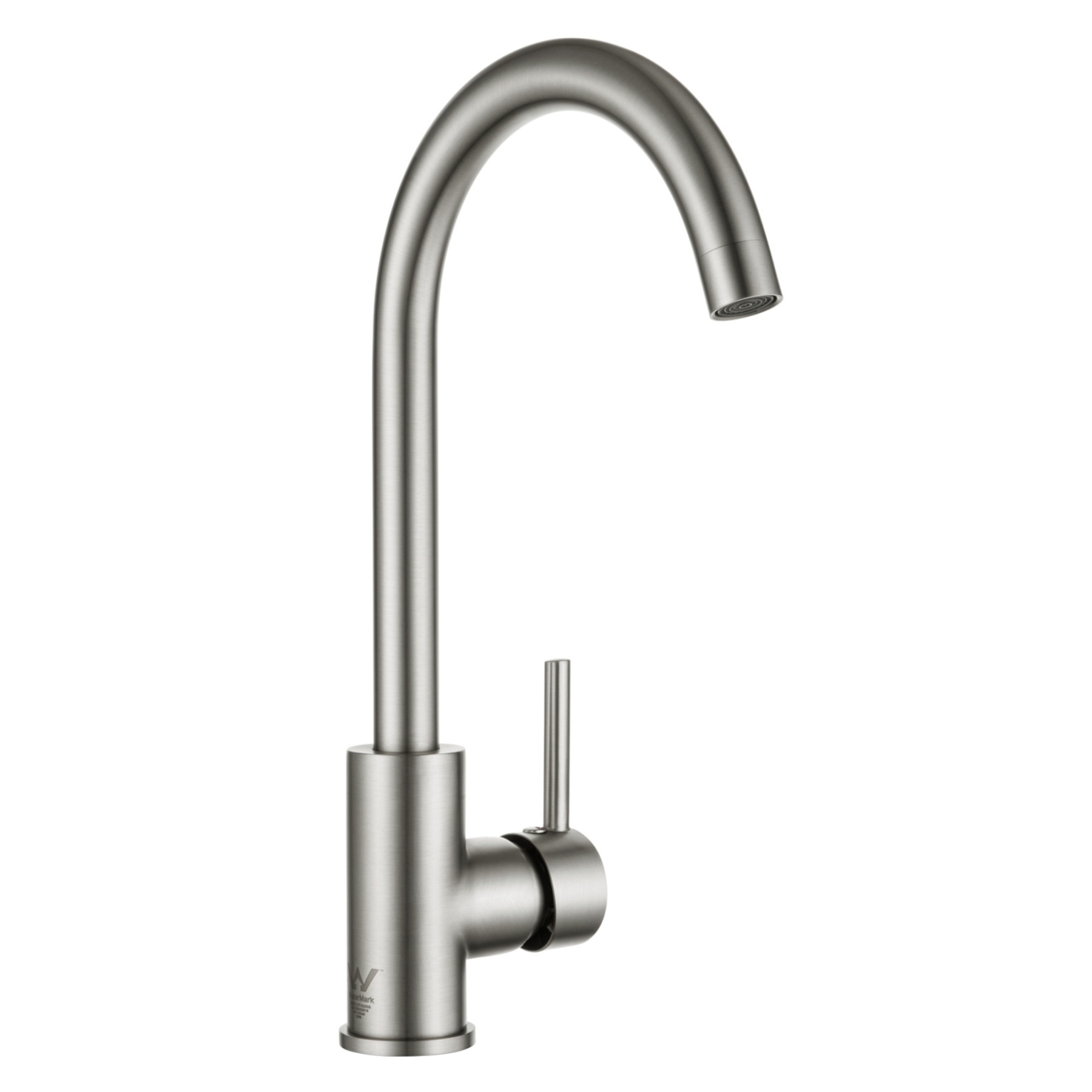 360° Swivel Spout Brass Kitchen Mixer Tap Round Laundry Basin Sink Faucet Chrome/Matte Black/Brushed Nickel