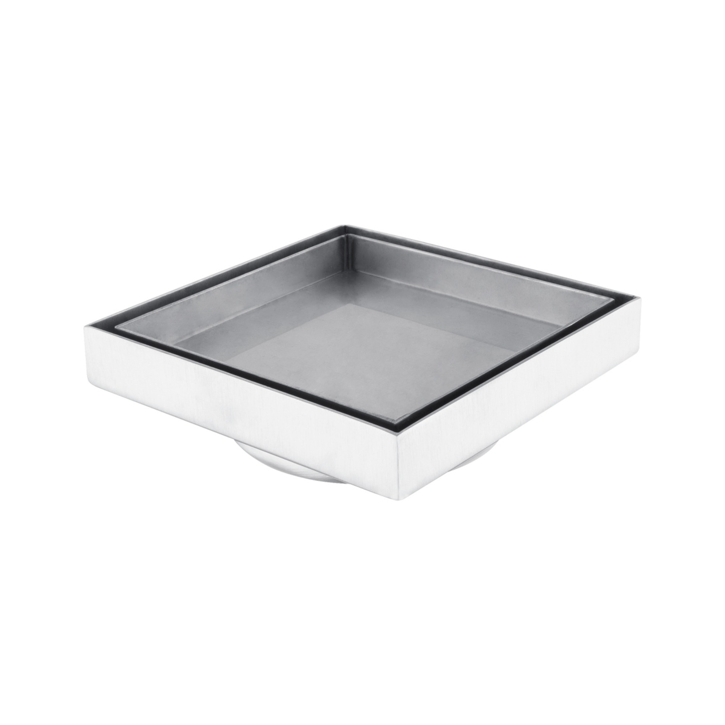 StainBathroom Tile Insert Square Floor Waste Shower Grate Drain Water 