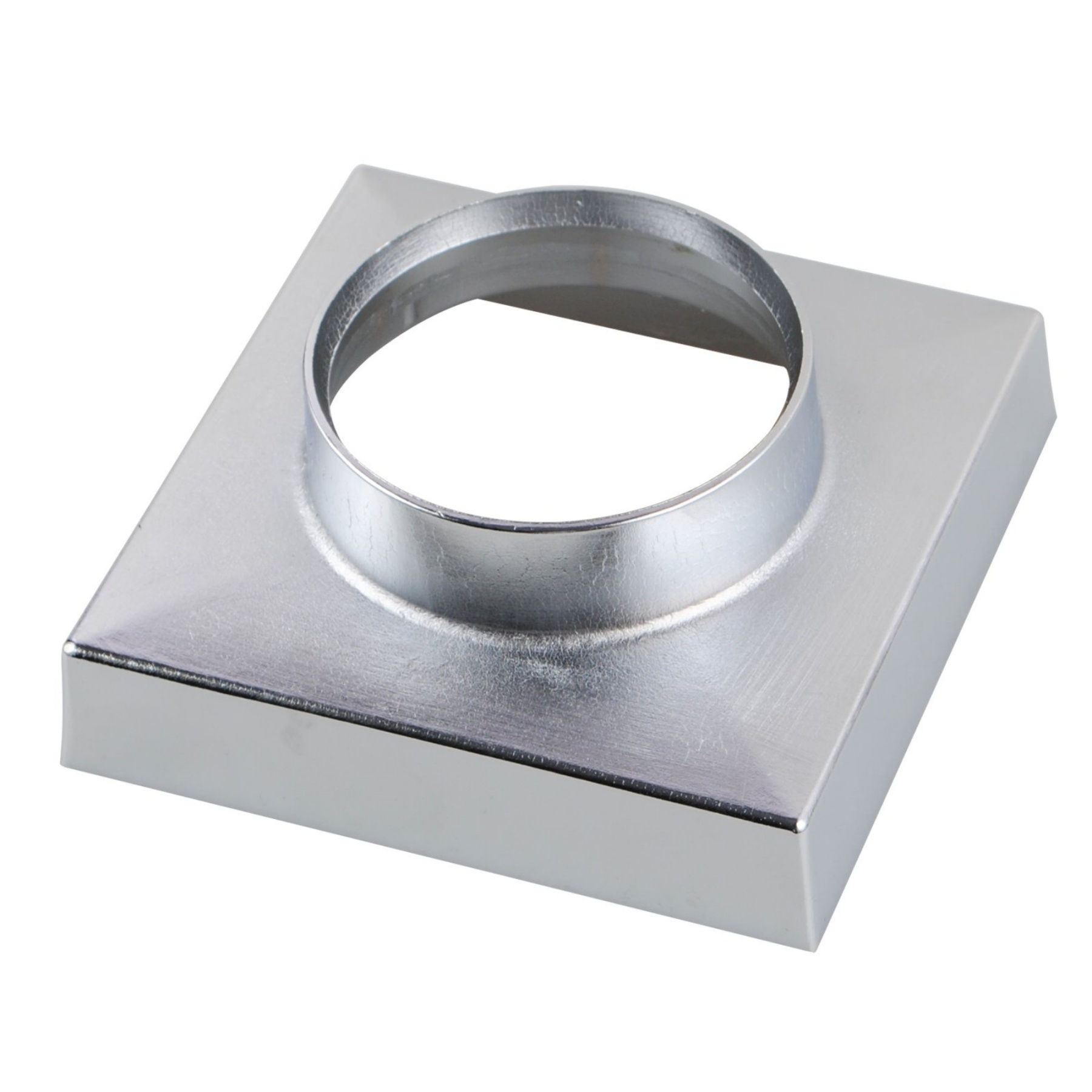 115mm Solid Brass Tile Insert Shower Floor Waste Bathroom Square Great Drain Water Outlet Chrome/Brushed Chrome