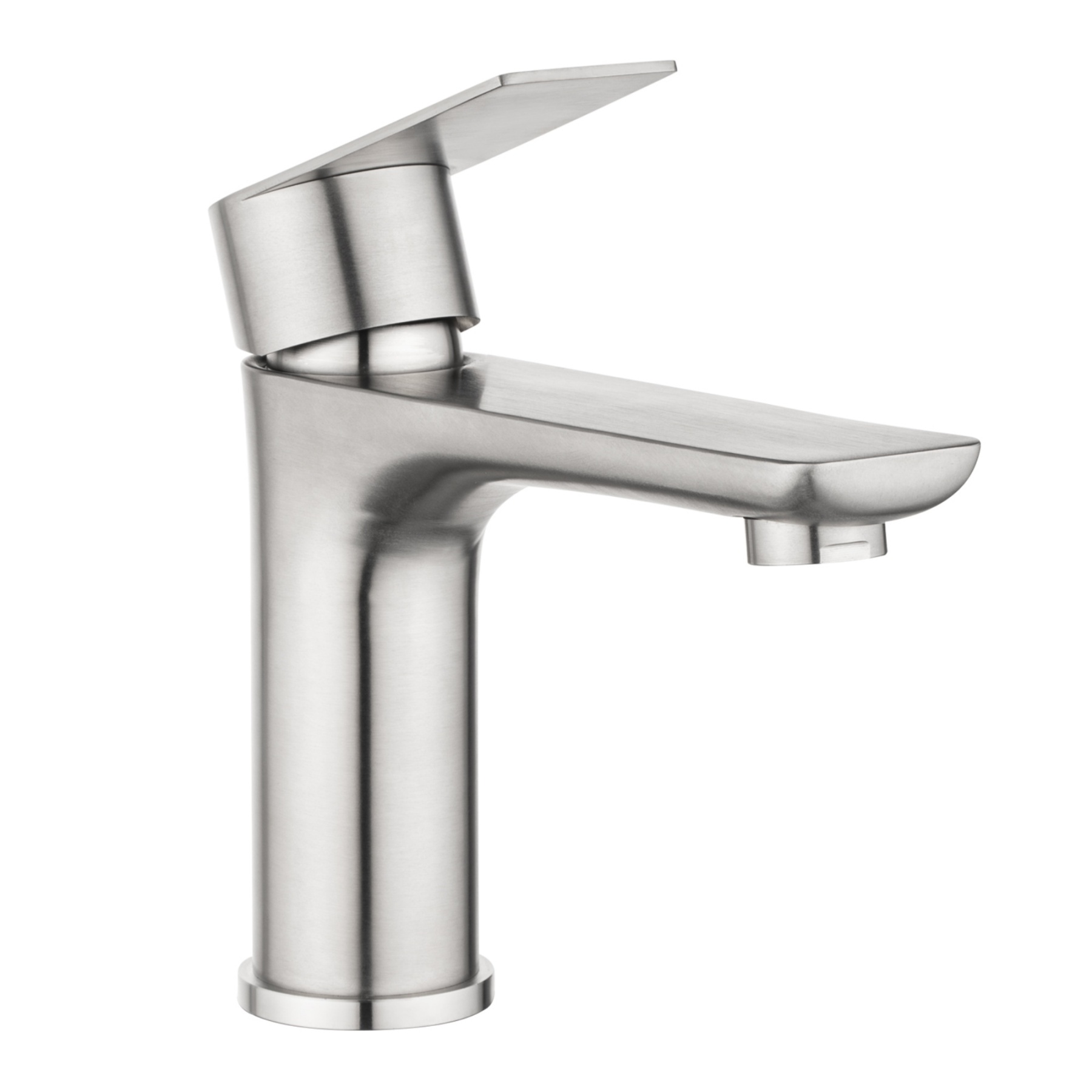 Stainless Steel Bathroom Basin Mixer Tap Laundry Sink Vanity Counter Top Faucet